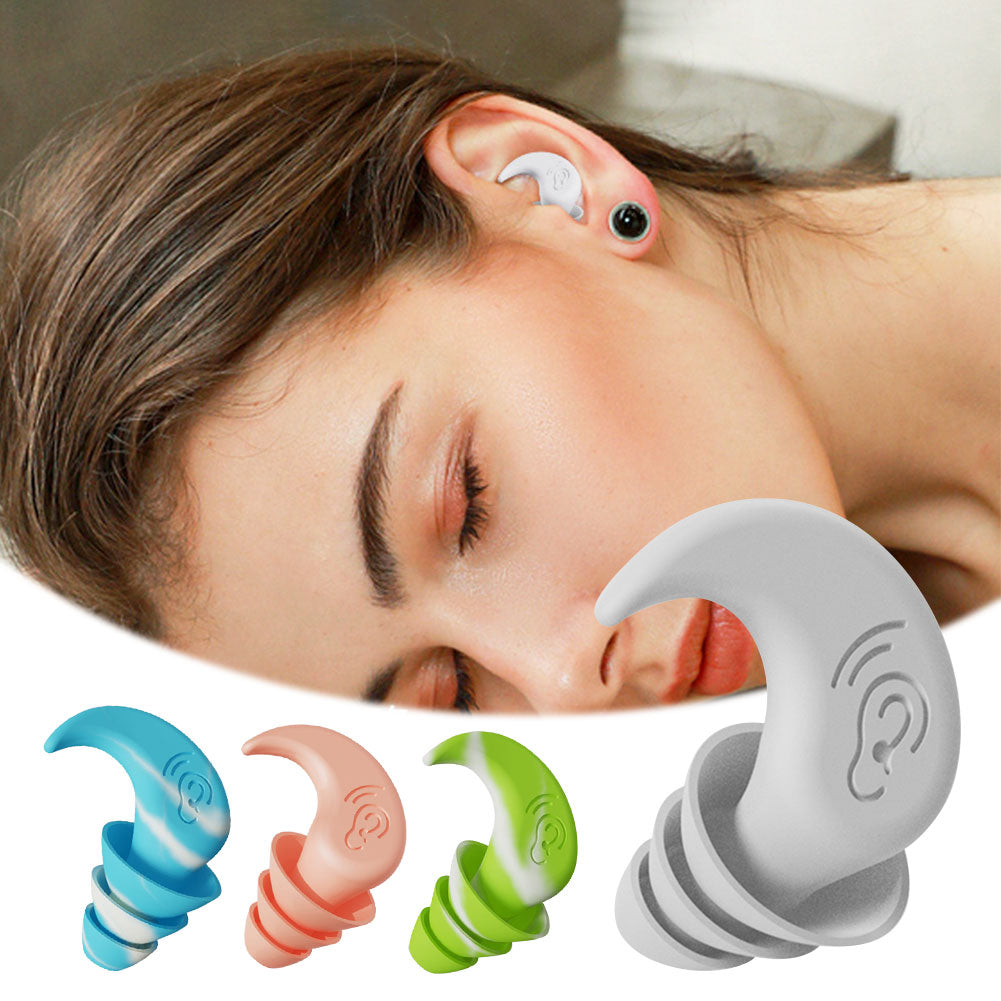 Anti Noise Silicone Earplugs